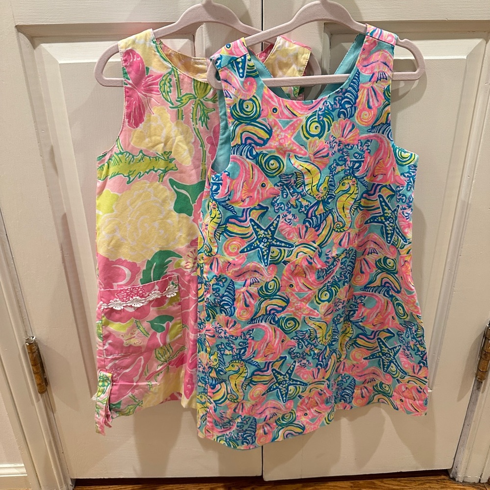 2 x Lily Pulitzer girls dresses 6T